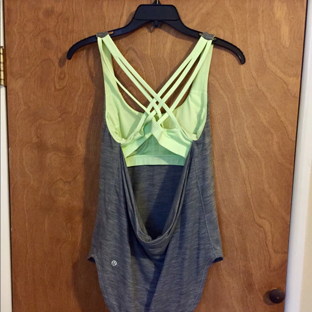 Lululemon: Built in bra tanktop